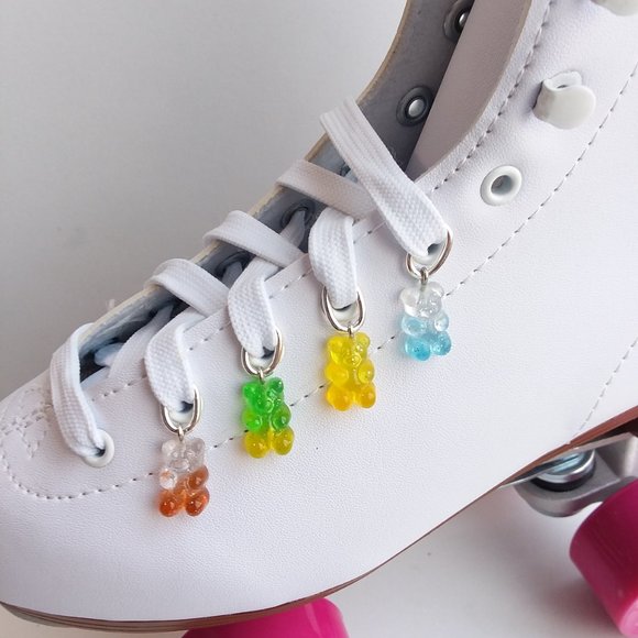 4/$20 Shoe Charms     Gummy Bear shoelace charm for roller skates - Picture 7 of 7